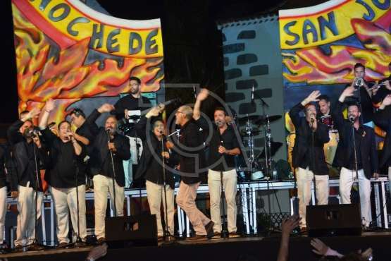 Concierto de La Trova en San Juan de Telde (Foto Antonio Alí, Francisco Javier Santana y TA)